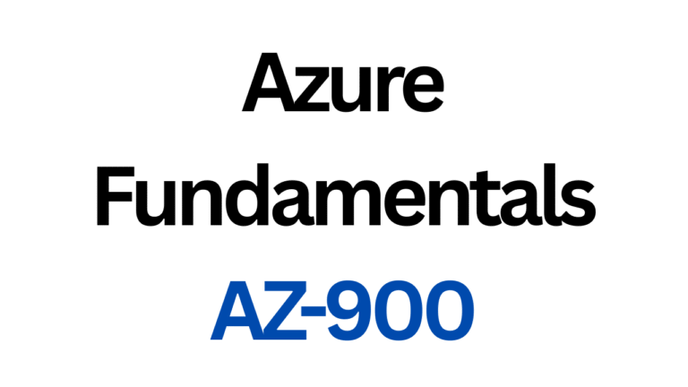 Azure Fundamentals AZ-900