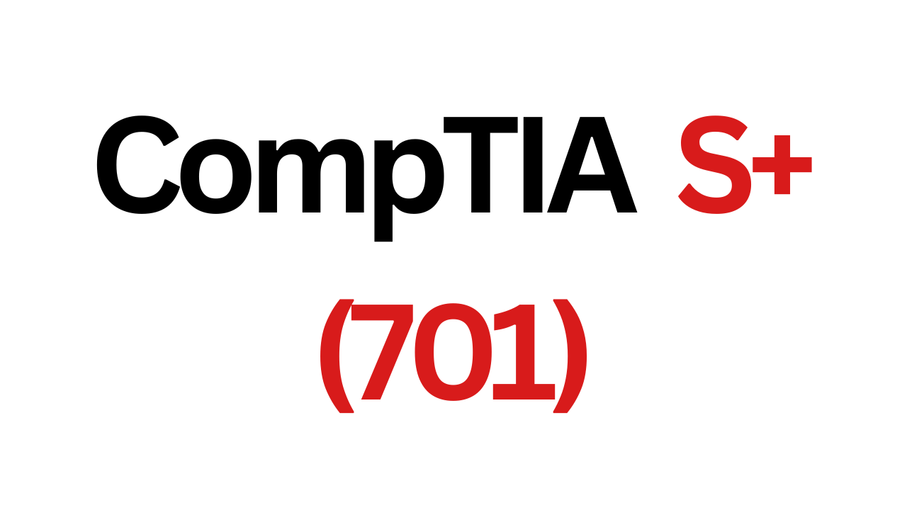 Comptia Security+ (701)